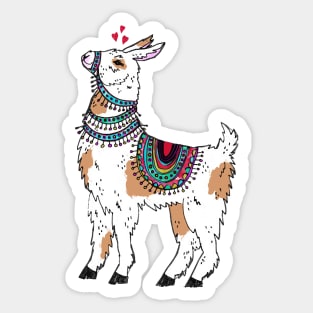 I Llama You Sticker